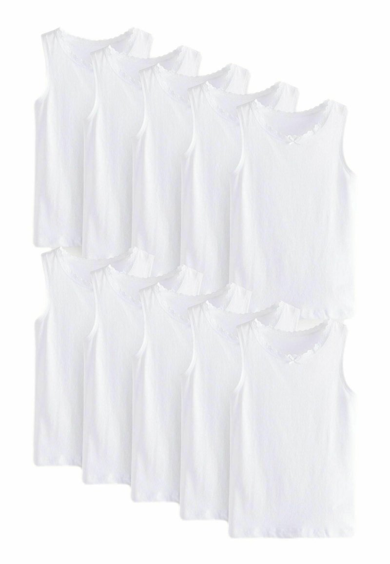 Next - 10 PACK REGULAR FIT - Top - white, Vergroten