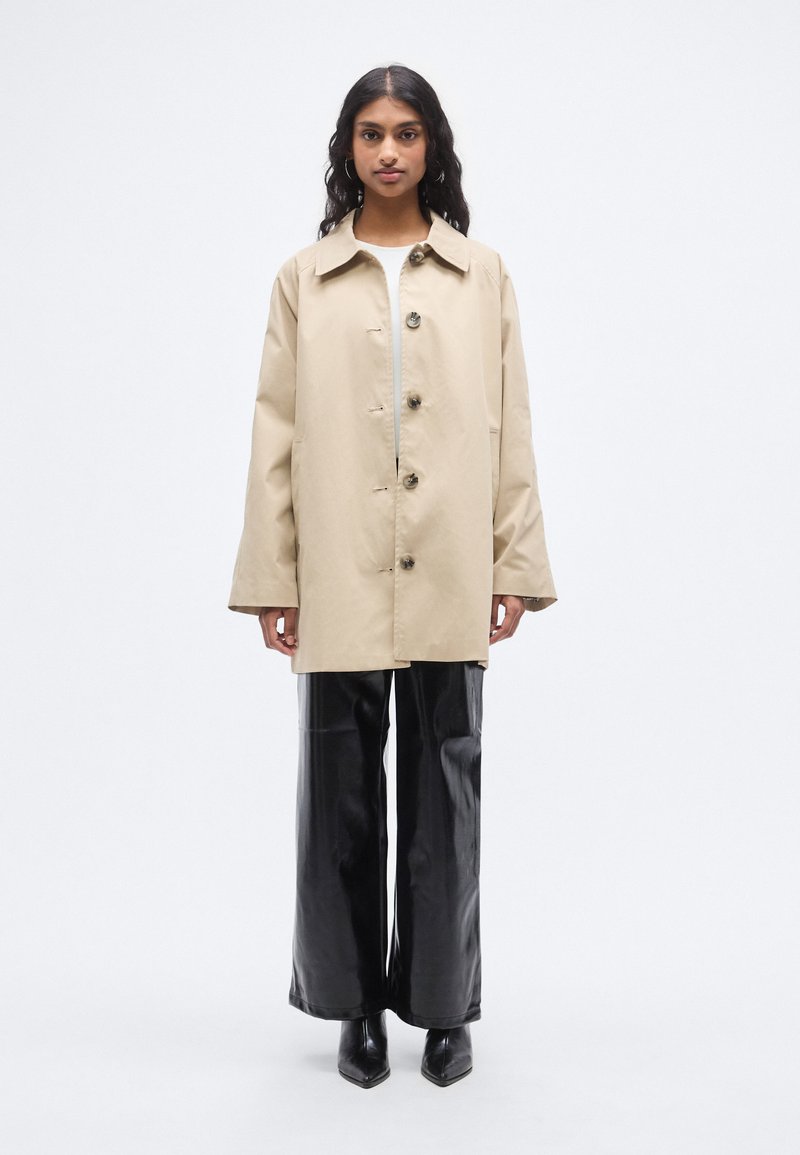 Manteau Femme D'hiver En Laine & Cachemire, Taille 40/42, Beige - Occasion Très Bon état