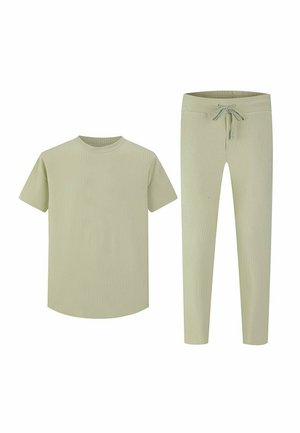 SET - Pantalon de survêtement - beige