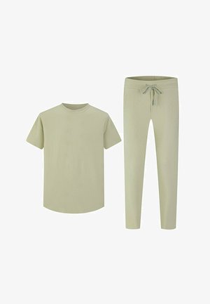 SET - Pantalon de survêtement - beige