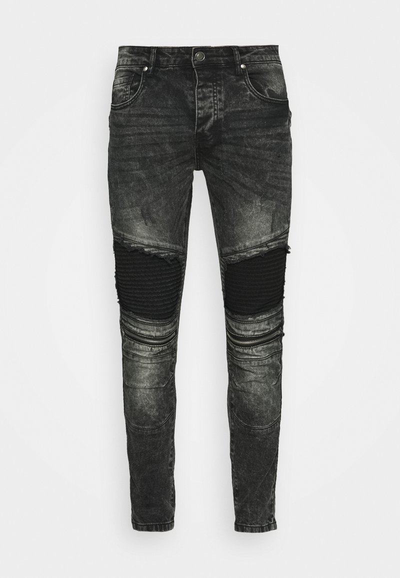 Brave Soul Slim fit jeans donkergrijs