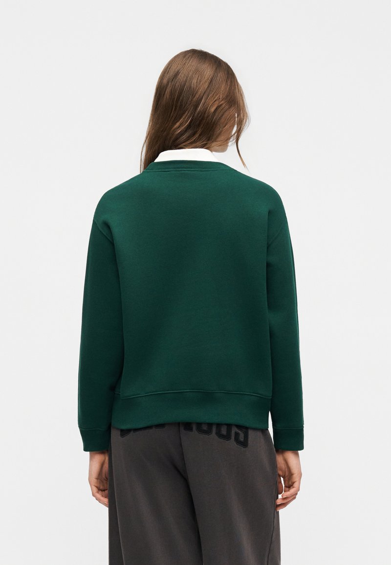 GAP Petite EXCLUSVIE HERITAGE CREW - Mikina - evergreen glamour
