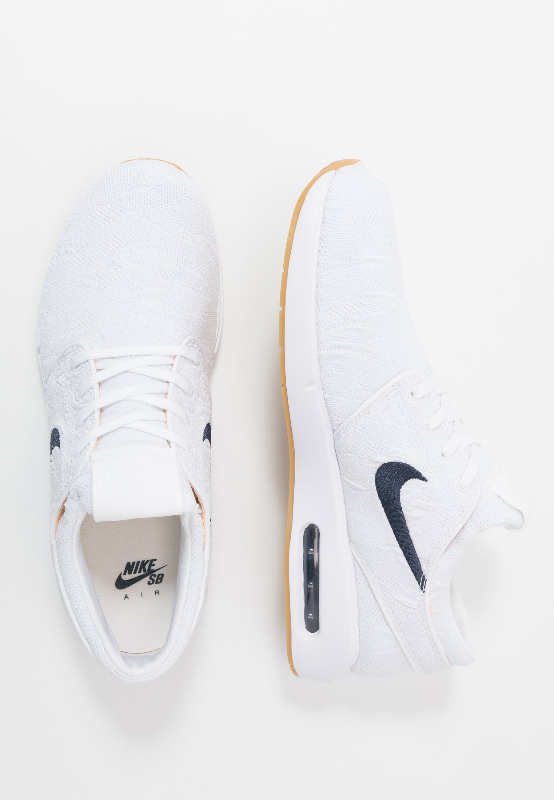 stefan janoski air max black and white