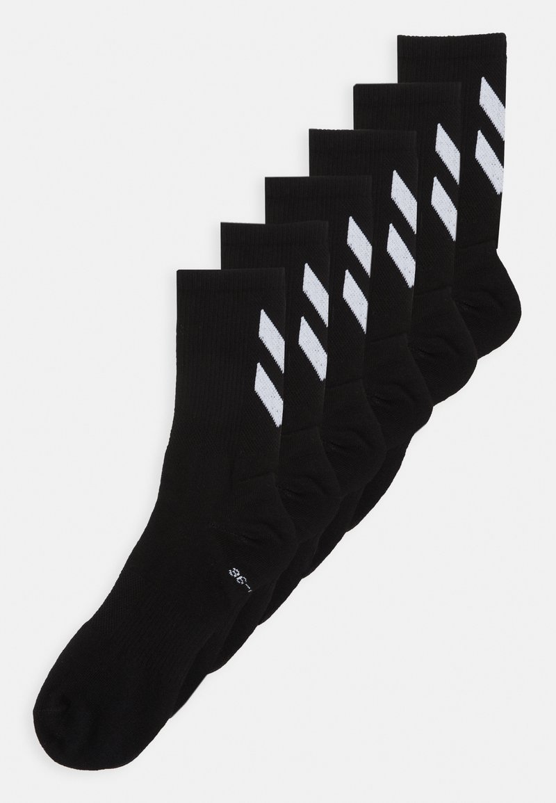 Hummel - CHEVRON  6 PACK  - Sportsstrømper - black, Forstør