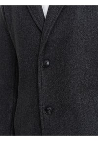 Mantel - dark grey melange