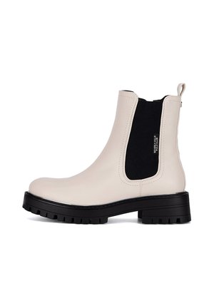 Beverly Hills Polo Club, BEVERLY HILLS POLO CLUB ANKLE BOOTS WOMEN'S BEIGE WS12156-02 - Plateaustiefelette - beige