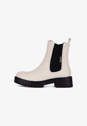 Beverly Hills Polo Club, BEVERLY HILLS POLO CLUB ANKLE BOOTS WOMEN'S BEIGE WS12156-02 - Plateaustiefelette - beige
