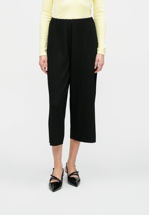 VMBERLIN WIDE CULOTTE PANT - Pantalon classique - black