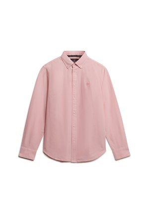 Superdry & Co, OXFORD LONG SLEEVE - Button-down blouse - city pink chambray oxford