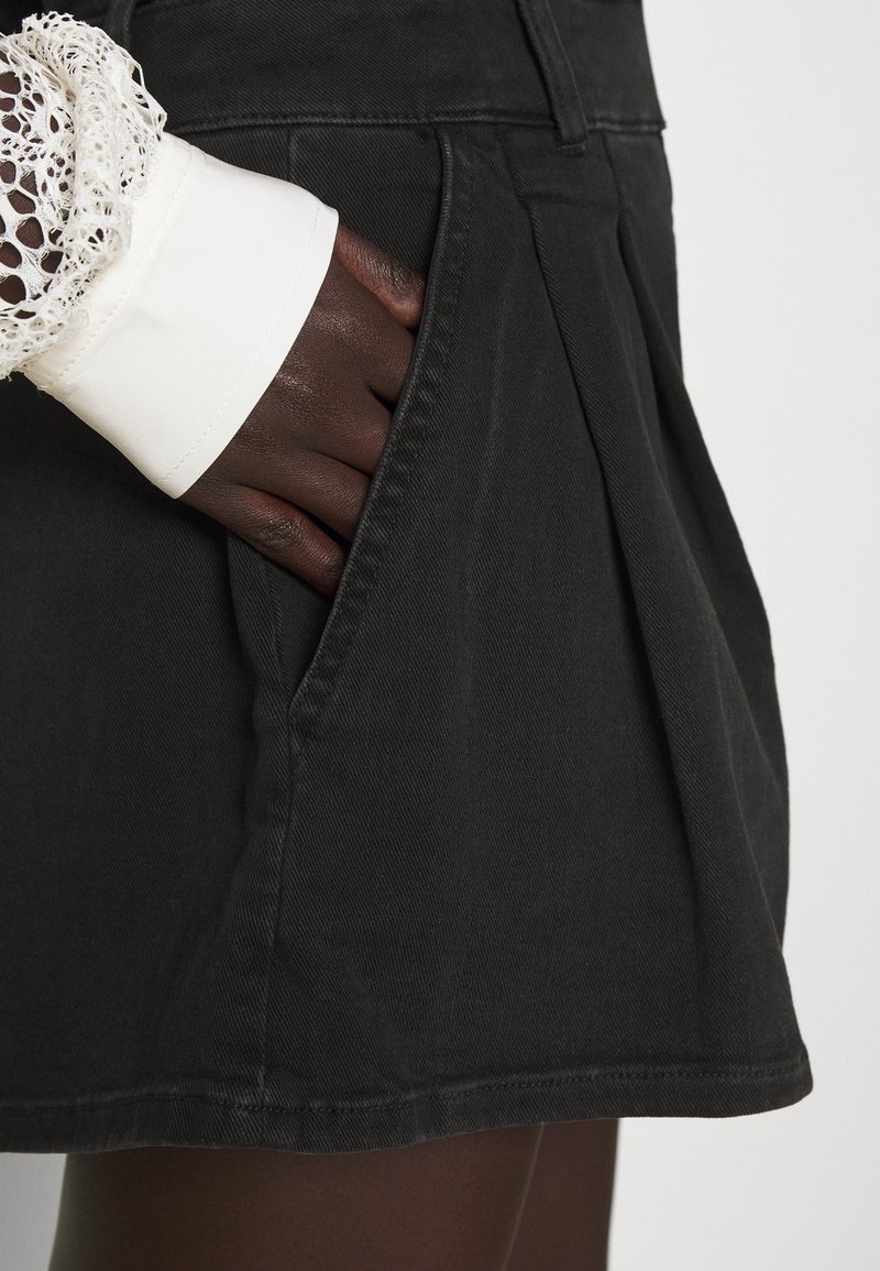 Damen Bekleidung | Iro TOCEY Jeans Shorts used black/black denim - IA93279 Damen Bekleidung | Iro TOCEY Jeans Shorts used black/black denim - IA93279