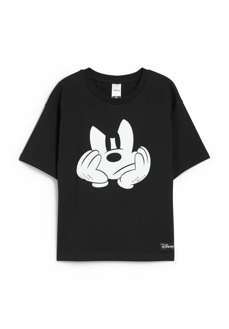 C&A DISNEY MICKEY MOUSE Print Tshirt black Zalando.de