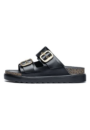 TUNEZ - Pantolette flach - black