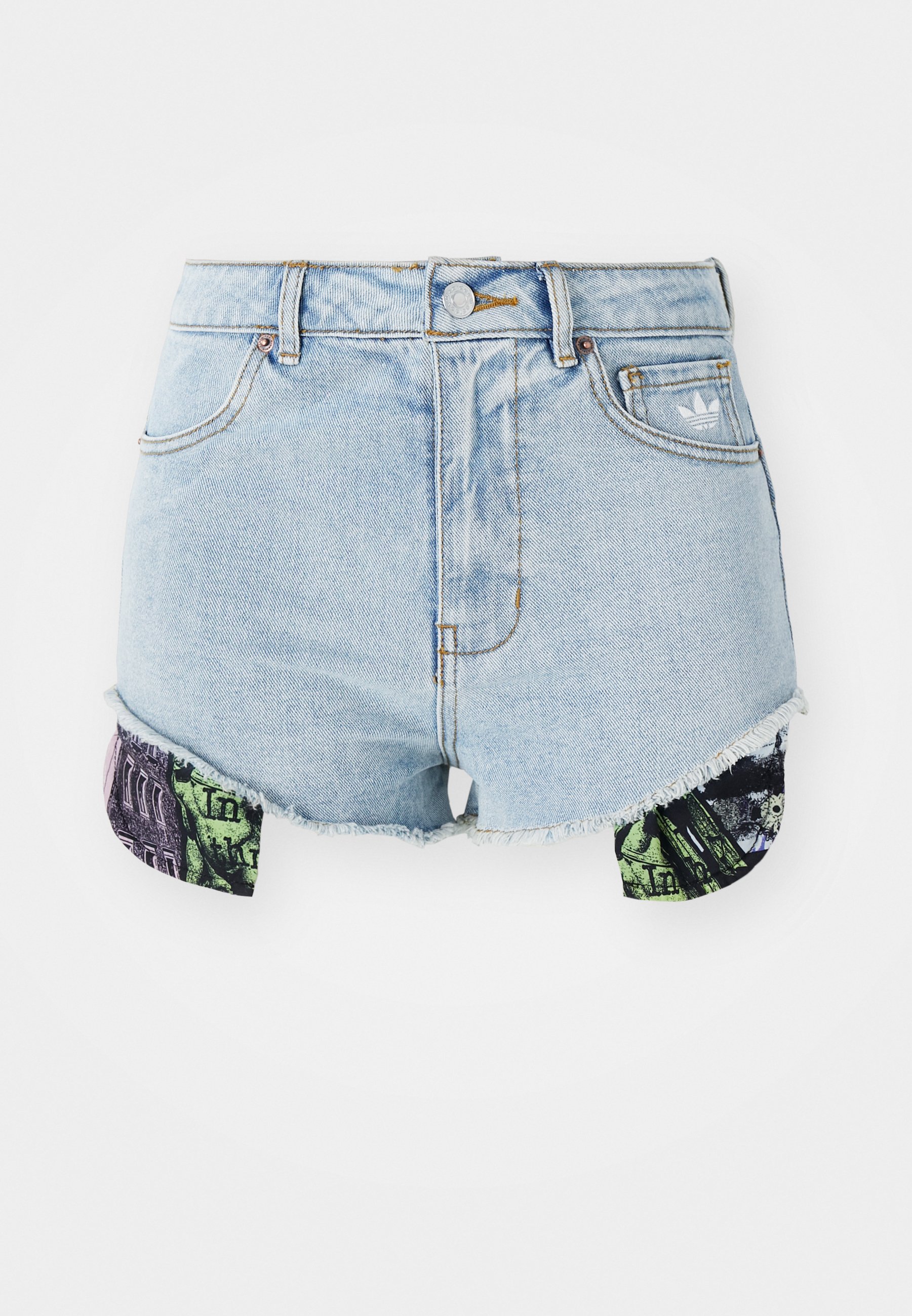 ショートパンツ adidas x Jeremy Scott Denim Shorts adidas X Jeremy Scott Denim Shorts - Blue | Free Shipping