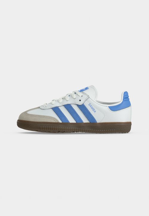 adidas SAMBA OG UNISEX - Zapatillas - footwear white/blue fusion — foto 2