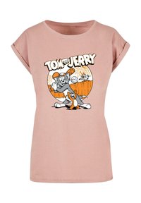 ABSOLUTE CULT TOM AND JERRY-BASEBALL - T-shirts med print - duskrose