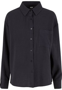 Hemdbluse - black