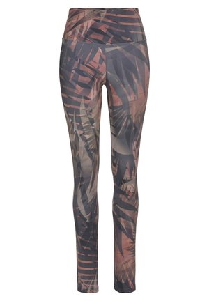 LASCANA Leggings - gemustert-braun-beige-grau