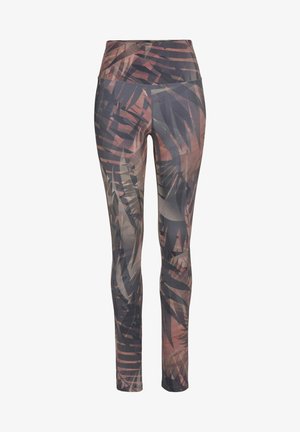 LASCANA, Leggings - gemustert-braun-beige-grau