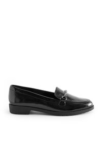 Next FOREVER COMFORT HARDWARE LOAFERS - Pantofi slip-on - black