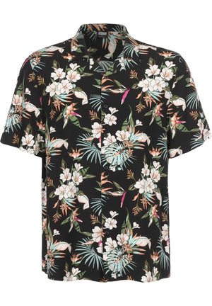 Urban Classics RESORT - Shirt - blacktropical