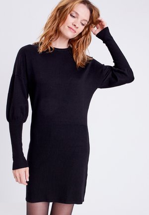 BONOBO Jeans Gebreide jurk - noir