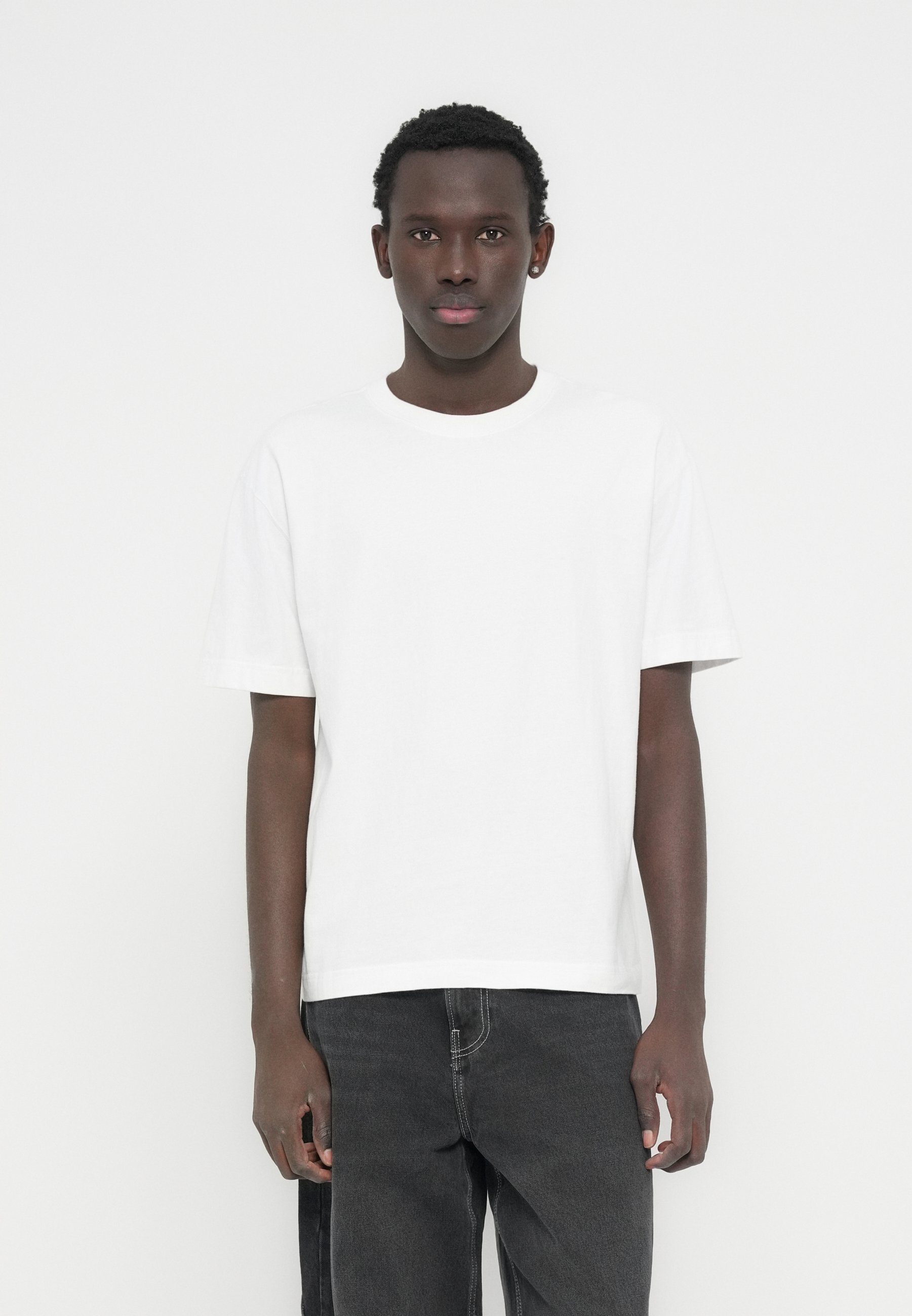 Hollister Co. BOXY 3 PACK - Basic T-shirt - white - Zalando.co.uk
