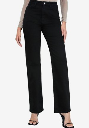REGULAR - Slim fit jeans - black sculpt