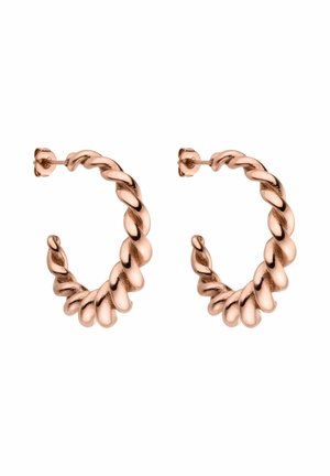 TWISTED - Ohrringe - roségoldfarben