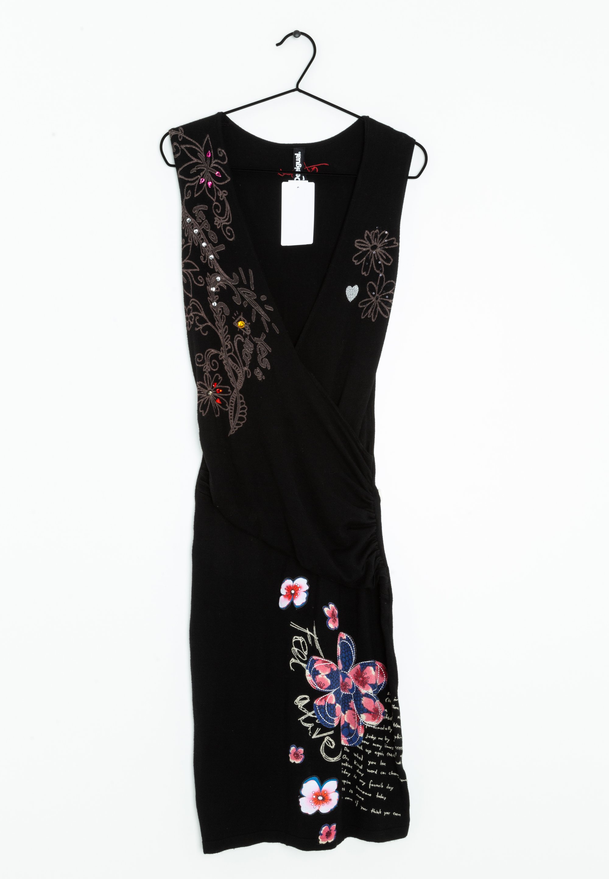 Desigual Cocktail dress / Party dress - black - (Pre-owned) - Zalando.ie