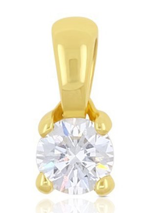 Anhänger - gelbgold