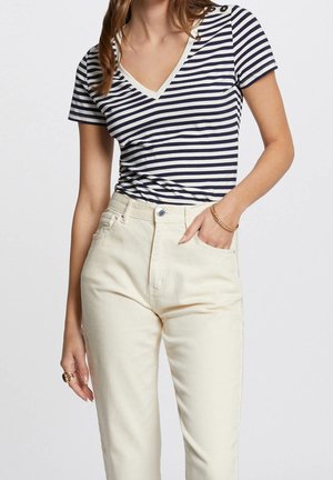T-shirt print - dark blue