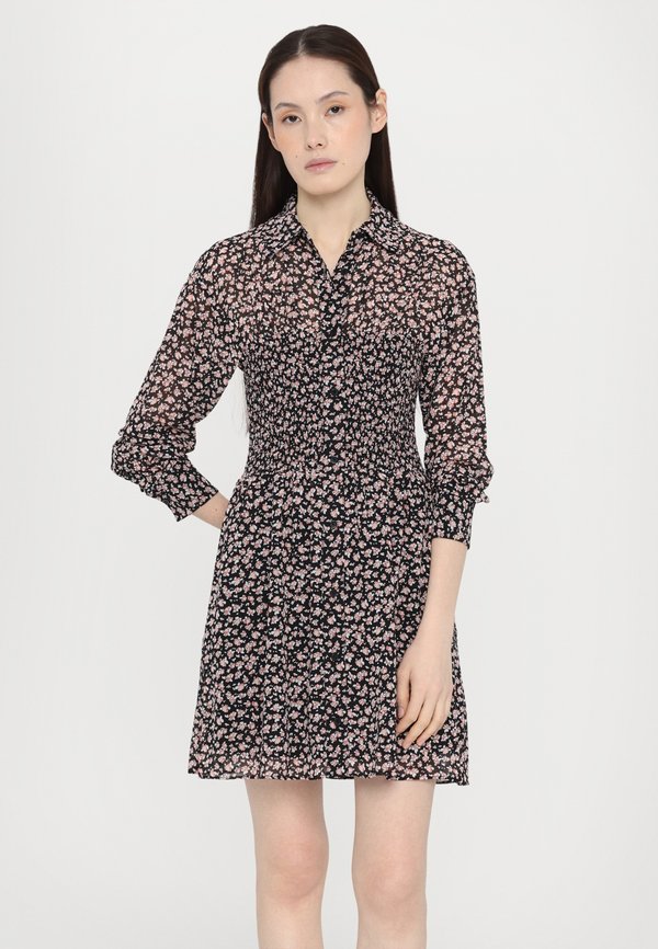 FLORAL - Shirt dress - dusty rose4