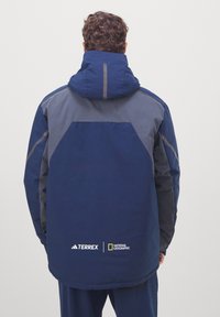 Adidas Terrex NATIONAL GEOGRAPHIC INSULATED REVERSABLE - Zimní bunda - grey six