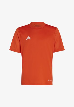 adidas Performance, TABELA - Sport T-shirt - orangeweiss