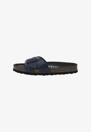 Palado, PALADO TINOS GEPARD - Pantolette flach - blau gepard