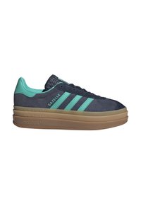 adidas Originals GAZELLE BOLD - Tenisky - shadow navy acid mint legend ink