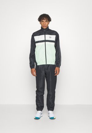 RYO TRACKSUIT - Survêtement - black/pastel green/gardenia