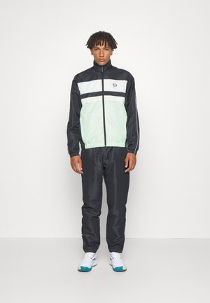 RYO TRACKSUIT - Chándal - black/pastel green/gardenia