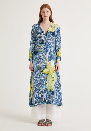 Maliparmi ARABESQUE PRINT - Blusenkleid - blue