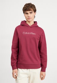 Calvin Klein DEGRADE LOGO HOODIE - Sweatshirt - deep starfire