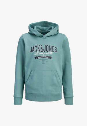 JUNIOR - Džemperis su gobtuvu - mineral blue
