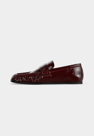 AllSaints JULIE LOAFER - Chaussons - bordeaux red
