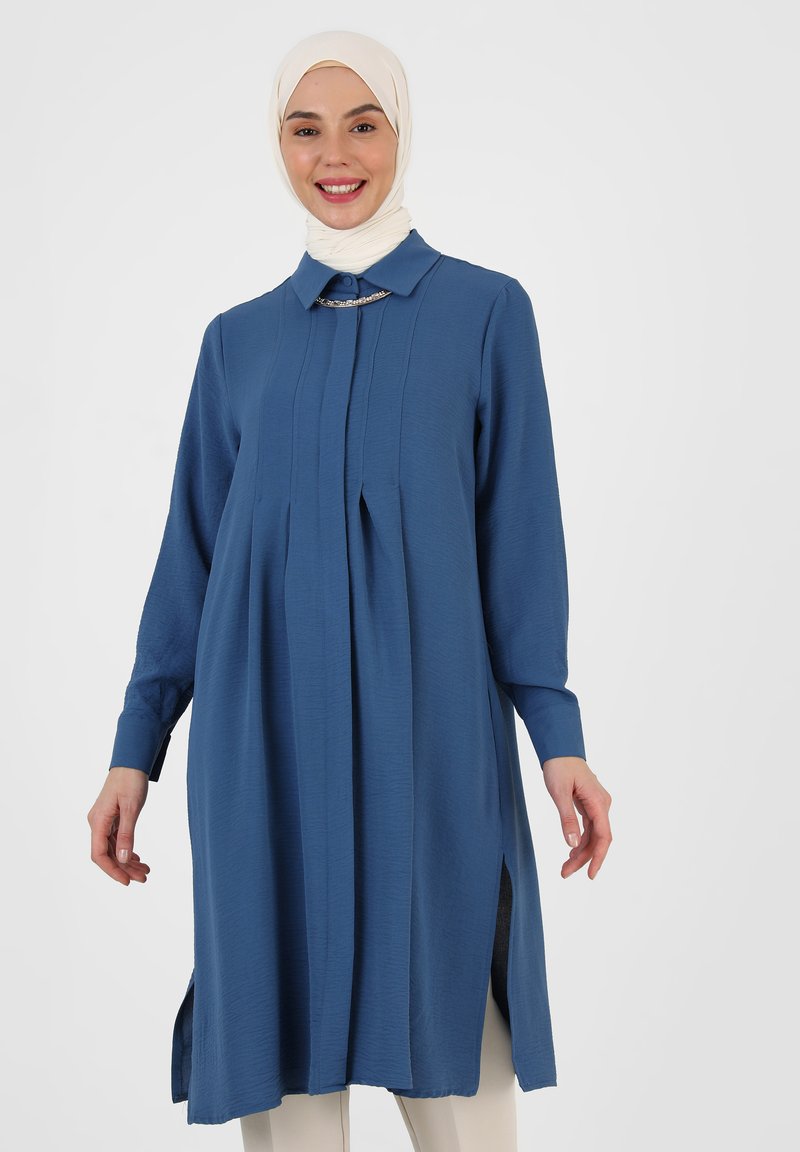 Modanisa Blue Modanisa REFKA - Chemisier - dark blue/bleu marine - ZALANDO.FR