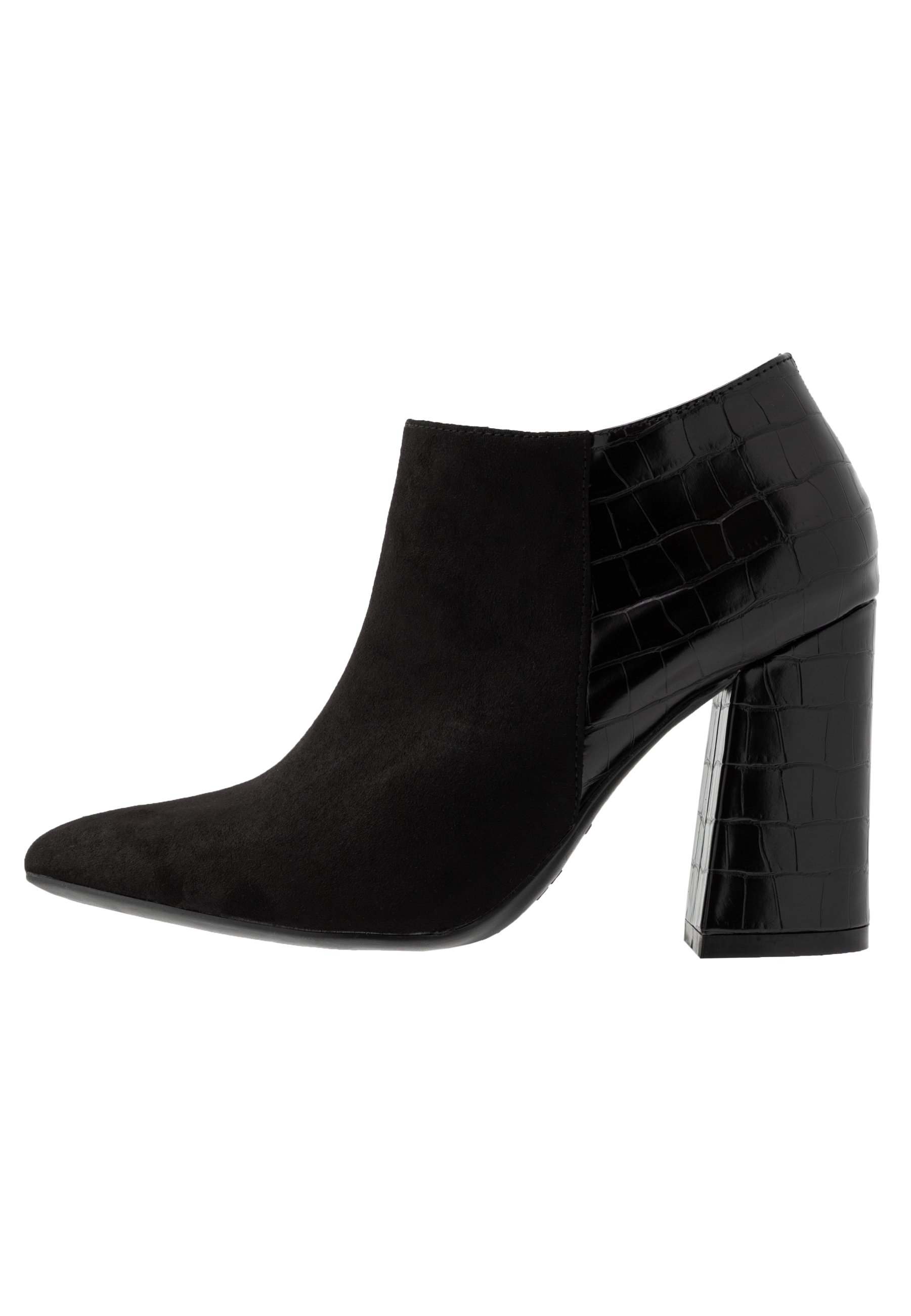 New Look STEVIE Enkellaarsjes met hoge hak black New Look STEVIE Enkellaarsjes met hoge hak black
