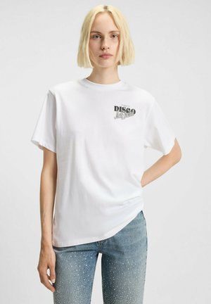 T-shirt con stampa - white