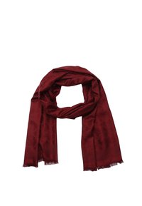 FLOWER YARNDYE OBLONG - Halsduk - dark red