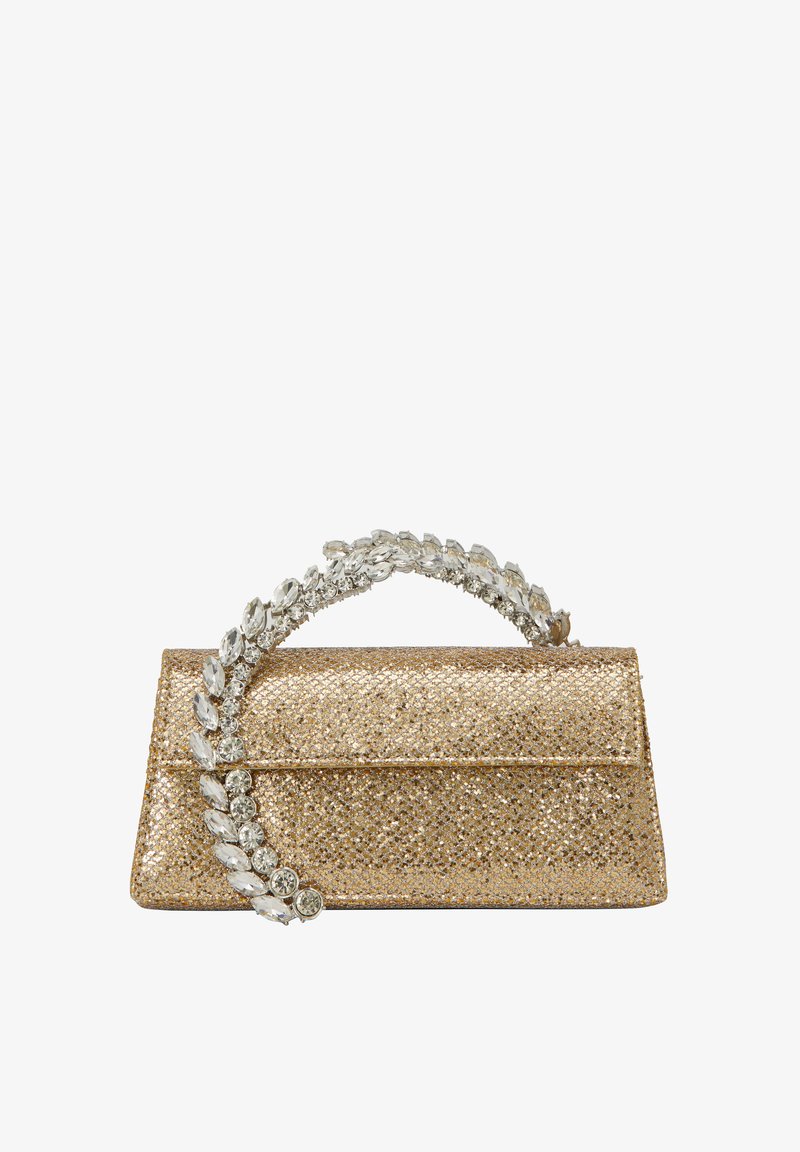 faina Clutch - gold coloured