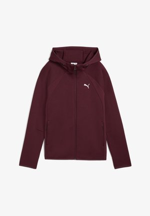 Sweat zippé - ruby shimmer