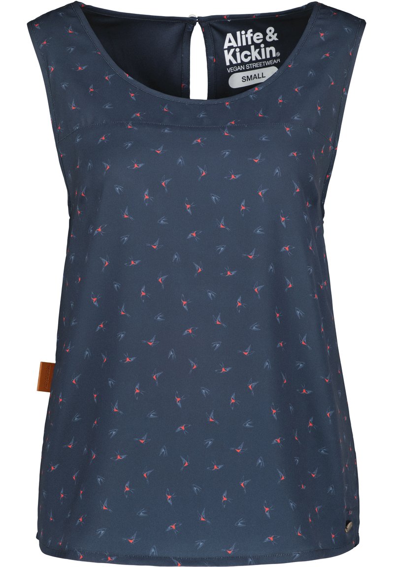 alife & kickin Top donkerblauw