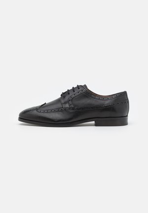 FLORENCE BROGUE - Stringate - black